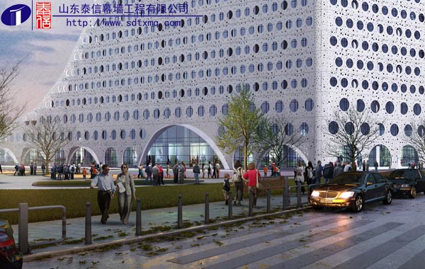 建筑鋁板幕墻外遮陽(yáng)系統(tǒng)設(shè)計(jì)生產(chǎn)加工安裝施工