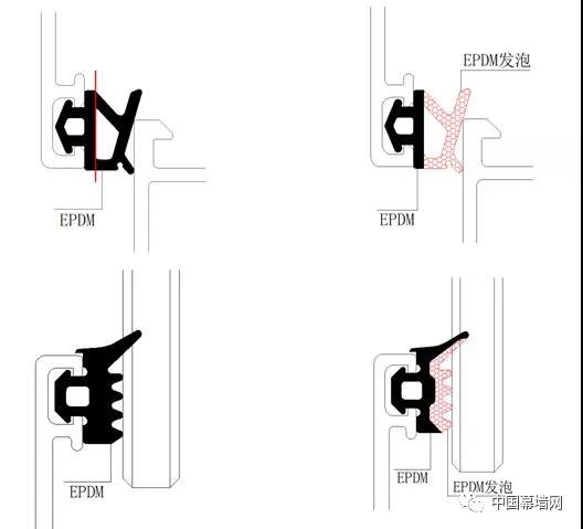 純實(shí)心橡膠膠條和實(shí)心橡膠和海綿橡膠復(fù)合膠條