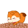 撒花